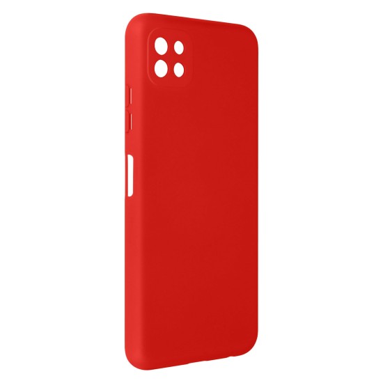 Husa Liquid soft touch compatibila cu Samsung Galaxy A22 5G, Lady in Red, ALC